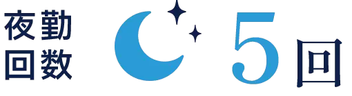 夜勤回数